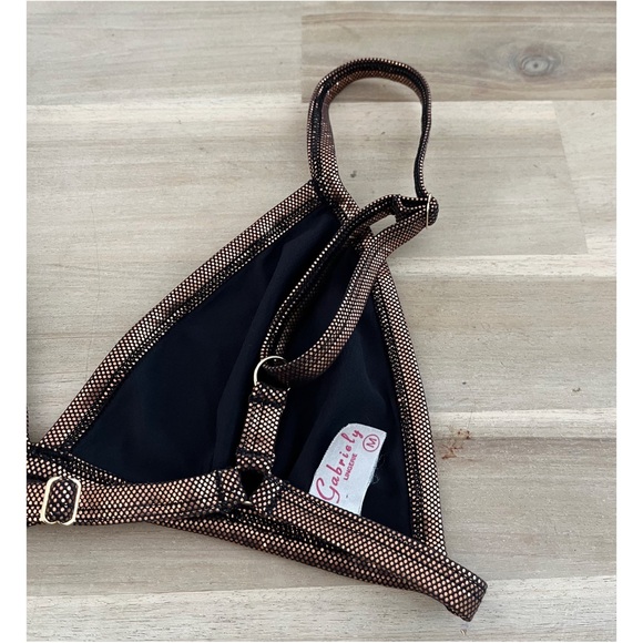 Elegant Brown Triangle Bralette - Picture 5 of 7